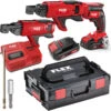 FLEX Akku Trockenbauschrauber DW 45 18 EC M 2.5 Set 466824 466.824 L BOXX Akkus LG