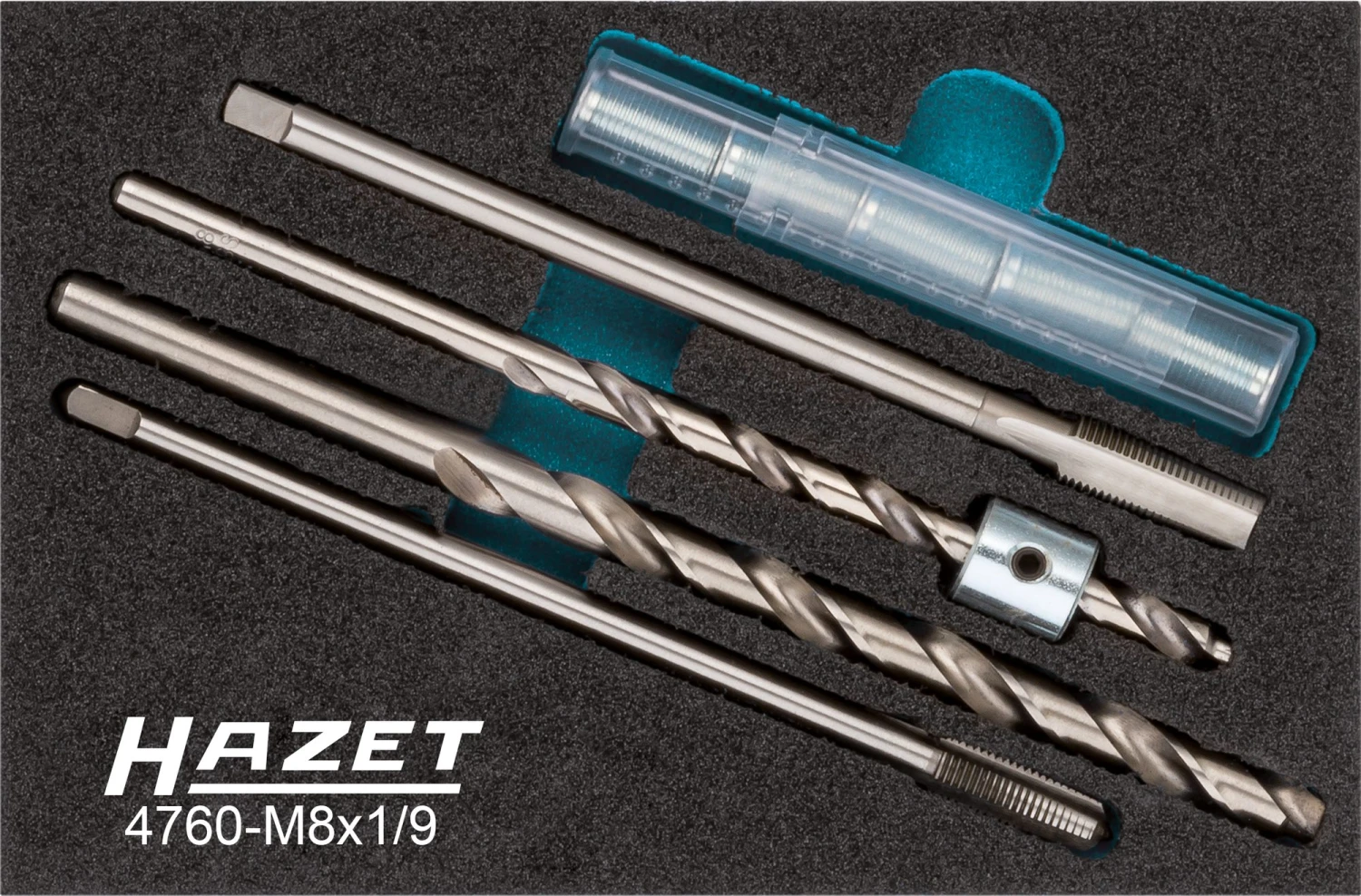 HAZET Glühkerzen-Reparatur Satz 9-teilig 4760-M8X1/9 1 HAZET Glühkerzen-Reparatur Satz 9-teilig 4760-M8X1/9