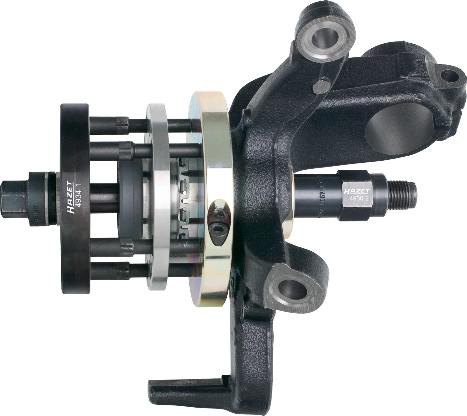 HAZET Kompakt-Radnaben-Lagereinheit-Werkzeug-Satz 6-teilig 4934-2566/6 2 HAZET Kompakt-Radnaben-Lagereinheit-Werkzeug-Satz 6-teilig 4934-2566/6 – Bild 2