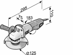 FLEX 495.255 L 13-10 125-EC 1300 Watt Winkelschleifer Mit Bürstenlosem Motor, 125 Mm 11 FLEX 495.255 L 13-10 125-EC 1300 Watt Winkelschleifer Mit Bürstenlosem Motor, 125 Mm -Werkzeug Günstiges Geschäft 495255 6