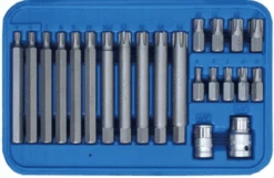 BGS Bit-Satz | Antrieb Außensechskant 10 Mm (3/8") | Keil-Profil (für Ribe) | 22-tlg. – 5013