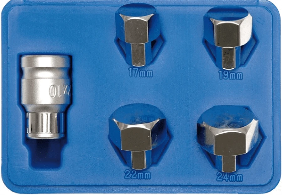 BGS Bit-Satz | Für Motorräder | Abtrieb Innensechskant 10 Mm (3/8") – 5060 1 BGS Bit-Satz | Für Motorräder | Abtrieb Innensechskant 10 Mm (3/8") – 5060