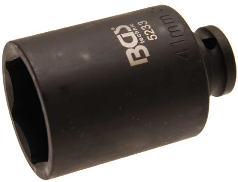 BGS Kraft-Steckschlüssel-Einsatz Sechskant | 12,5 Mm (1/2") | SW 41 Mm – 5233 2 BGS Kraft-Steckschlüssel-Einsatz Sechskant | 12,5 Mm (1/2") | SW 41 Mm – 5233 – Bild 2