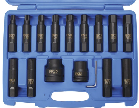 BGS Lkw-Bit-Satz | 20 Mm (3/4") + 25 Mm (1") | 16-tlg. – 5246 3 BGS Lkw-Bit-Satz | 20 Mm (3/4") + 25 Mm (1") | 16-tlg. – 5246 – Bild 3