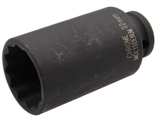 BGS Kraft-Steckschlüssel-Einsatz Zwölfkant | 12,5 Mm (1/2") | SW 32 Mm – 5338 2 BGS Kraft-Steckschlüssel-Einsatz Zwölfkant | 12,5 Mm (1/2") | SW 32 Mm – 5338 – Bild 2