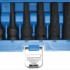 BGS Kraft-Bit-Einsatz-Satz | 12,5 Mm (1/2") | Innensechskant 5 - 19 Mm | 8-tlg. – 5481