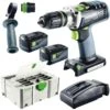 Festool Akkuschrauber DRC18 DRC 18/4 Li 5,2 Plus 574696 Bohrschrauber QUADRIVE Jetzt 575602