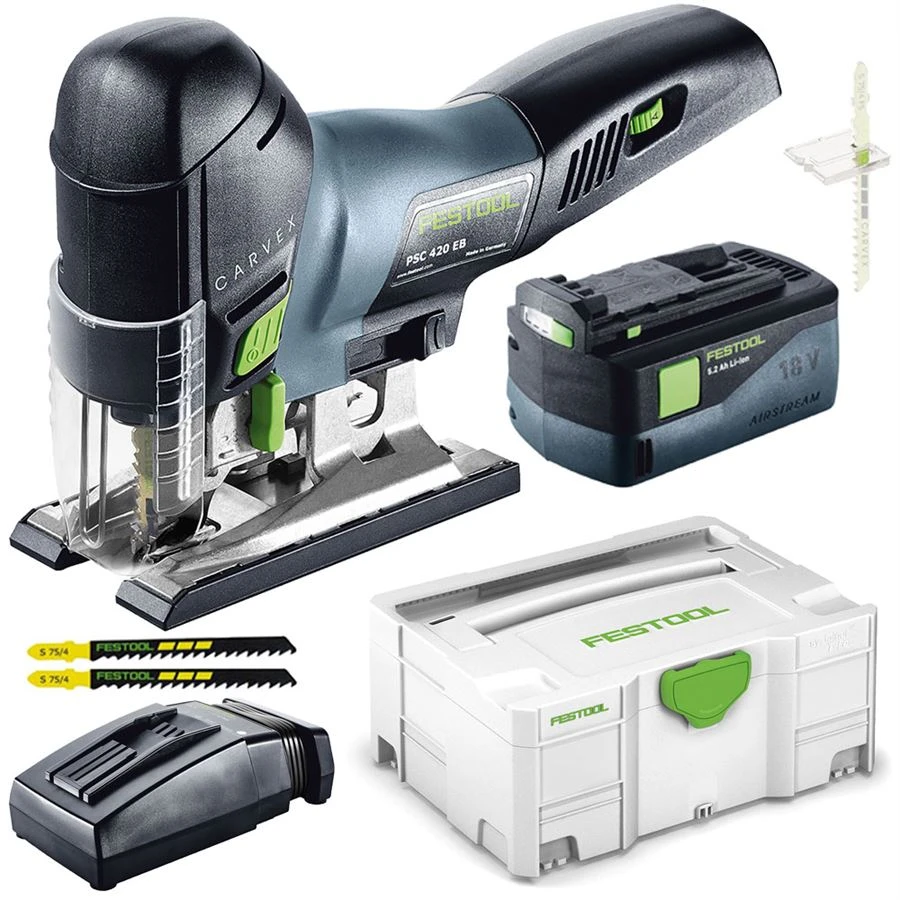 Festool Akku Pendelstichsäge CARVEX PSC 420 Li 5,2 EB Plus 574709 18 Volt Stichsäge Jetzt 576525 1 Festool Akku Pendelstichsäge CARVEX PSC 420 Li 5,2 EB Plus 574709 18 Volt Stichsäge Jetzt 576525