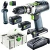 Festool Akkuschrauber PDC 18/4 Li 5,2 PLUS 574702 Schlagbohrschrauber QUADRIVE Jetzt 575605