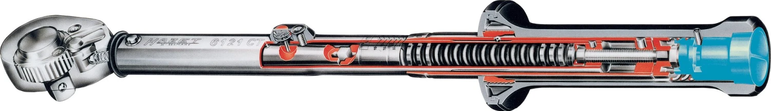 HAZET Drehmomentschlüssel US-STANDARD 6.8-54.2 Nm 5-40 Lbf.ft 3% 3/8 6114-1CT 2 HAZET Drehmomentschlüssel US-STANDARD 6.8-54.2 Nm 5-40 Lbf.ft 3% 3/8 6114-1CT – Bild 2