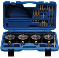 BGS Synchron-Vergaser-Testgerät | Mit 4 Synchronuhren | 29-tlg. – 62670 -Werkzeug Günstiges Geschäft 62670533be9dd625a2