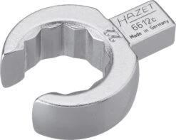 HAZET Einsteck-Ringschlüssel (offen) 9x12mm Doppel-Sechskant 22 6612C-22