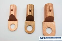 ACH Schlagkabelschuh Massiv Kupfer Verwendbar Ab 25 Mm² Bohrung Ø 13 Mm 670005