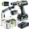 Festool Akku-Schlagbohrschrauber QUADRIVE PDC 18/4 18-4 Li 4,2 Plus Jetzt 575605
