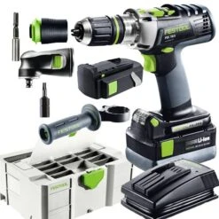 Festool Akku-Schlagbohrschrauber QUADRIVE PDC 18/4 18-4 Li 4,2 Set Jetzt 575606