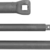 HAZET Ausziehbarer Radmuttern-Schlüssel Vierkant Massiv 20mm 3/4 Zoll 3-teilig 772-1