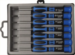 BGS Präzisions-Schraubendreher-Satz | T-Profil (für Torx) | 7-tlg. – 7967