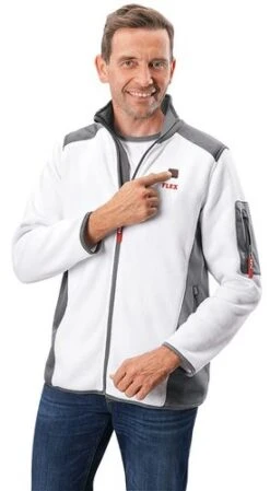 FLEX Akku Heizjacke Fleece TF White Men -Werkzeug Günstiges Geschäft 7wM3WZ0nVwTLB9