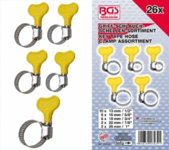 BGS Griff-Schlauchschellen-Sortiment | 26-tlg. – 80859
