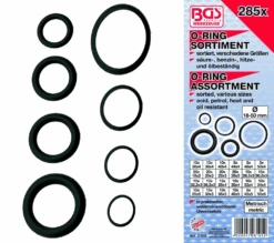 BGS O-Ring-Sortiment | XXL | Ø 18 - 50 Mm | 285-tlg. – 8105