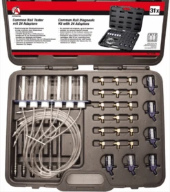 BGS DIY Common-Rail-Tester | Inkl. 24 Adaptern – 8106