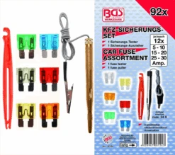 BGS Kfz-Sicherungs-Sortiment | Standard | 92-tlg. – 8124
