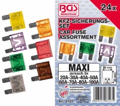 BGS Kfz-Sicherungs-Sortiment | Maxi | 24-tlg. – 8127