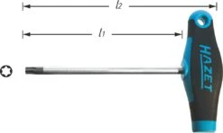 HAZET Schraubendreher Mit T-Griff- Innen TORX® Profil - 136 Mm 828-T25