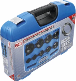 BGS Nutmutternschlüssel-Satz | Zapfen Innen Liegend | KM4 - KM12 | 9-tlg. – 8327 -Werkzeug Günstiges Geschäft 8327 003