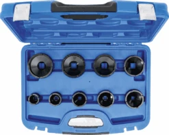 BGS Nutmutternschlüssel-Satz | Zapfen Außen Liegend | KM4 - KM12 | 9-tlg. – 8337