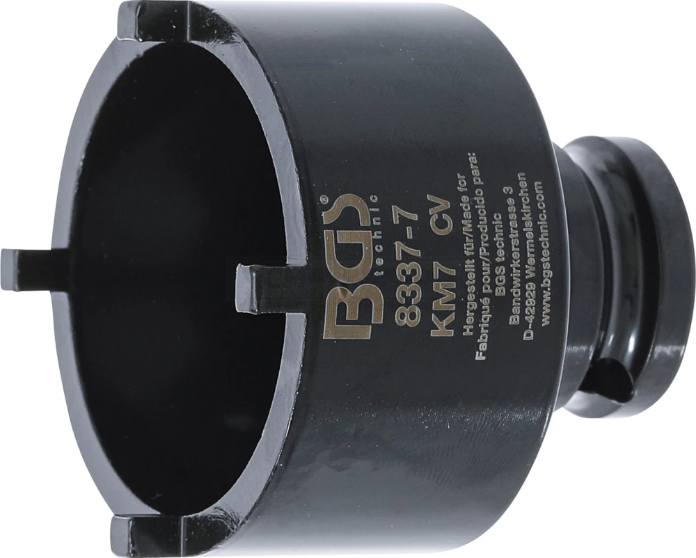 BGS Nutmutternschlüssel | Zapfen Außen Liegend | KM7 – 8337-7 1 BGS Nutmutternschlüssel | Zapfen Außen Liegend | KM7 – 8337-7