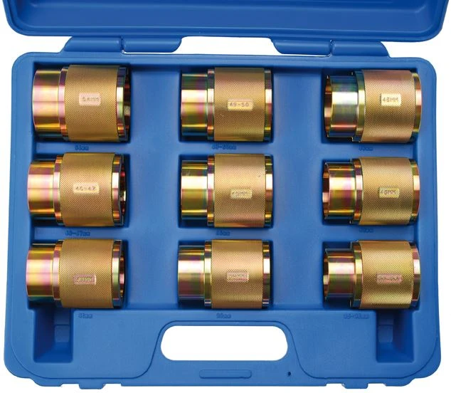 BGS Eintreibwerkzeug-Satz | Für Motorrad-Gabeldichtringe | 9-tlg. – 8474 2 BGS Eintreibwerkzeug-Satz | Für Motorrad-Gabeldichtringe | 9-tlg. – 8474 – Bild 2