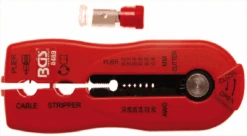 BGS Draht-/Kabel-Abisolierer "2-IN-1" | 0,2 - 0,8 Mm – 8489