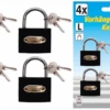 BGS DIY Vorhängeschloss-Satz | Gleichschließend | Typ L | 35mm | 4-tlg. – 85164