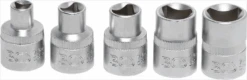 BGS Dreikant-Einsatz-Satz | M5 - M12 (8 - 16,5 Mm) | 5-tlg. – 8608