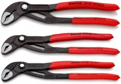 KNIPEX 8701 - COBRA Wasserpumpen Zangen-Set - 180/ 250/ 300