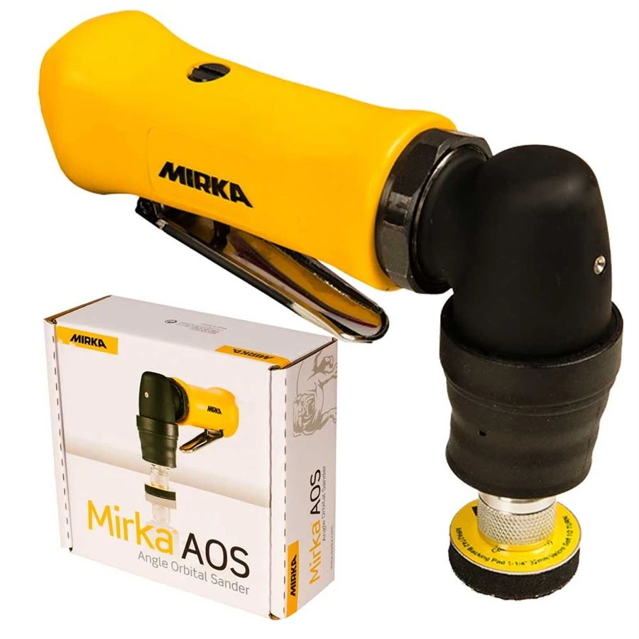 MIRKA Druckluft Blütenschleifer AOS 130NV 32mm OSC 3,0 8500 UPM 8992330111 1 MIRKA Druckluft Blütenschleifer AOS 130NV 32mm OSC 3,0 8500 UPM 8992330111