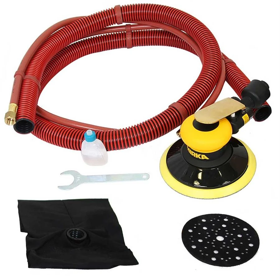 MIRKA Druckluft Exzenterschleifer ROS 650DB 150mm 5mm Hub 52L 8993200111 1 MIRKA Druckluft Exzenterschleifer ROS 650DB 150mm 5mm Hub 52L 8993200111