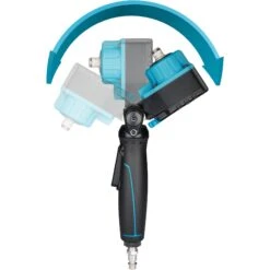 HAZET Twin Turbo Schlagschrauber Abgewinkelt 550 Nm 12,5mm 1/2 Zoll 9012ATT -Werkzeug Günstiges Geschäft 9012att detail neigung120grad