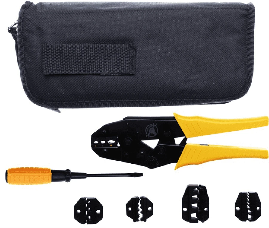 BGS DIY Crimpzangen-Satz Mit 5 Backenpaaren | 7-tlg. – 9070 1 BGS DIY Crimpzangen-Satz Mit 5 Backenpaaren | 7-tlg. – 9070