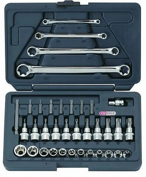 KS Tools CHROME+ TX Werkzeug Set 3/8" 36-tlg. - 918.0636 1 KS Tools CHROME+ TX Werkzeug Set 3/8" 36-tlg. - 918.0636