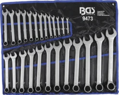 BGS Maul-Ringschlüssel-Satz | Zollgrößen | SW 1/4" - 1.1/4" | 25-tlg. – 9473