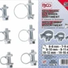 BGS Schlauchklemmen-Sortiment | Ø 6 - 16 Mm | 30-tlg. – 9476