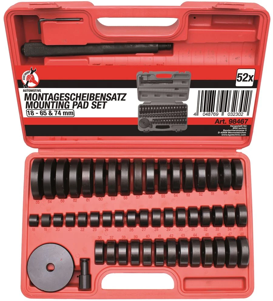 BGS DIY Radlager-Montagescheiben-Satz | 52-tlg. – 98467 4 BGS DIY Radlager-Montagescheiben-Satz | 52-tlg. – 98467 – Bild 4