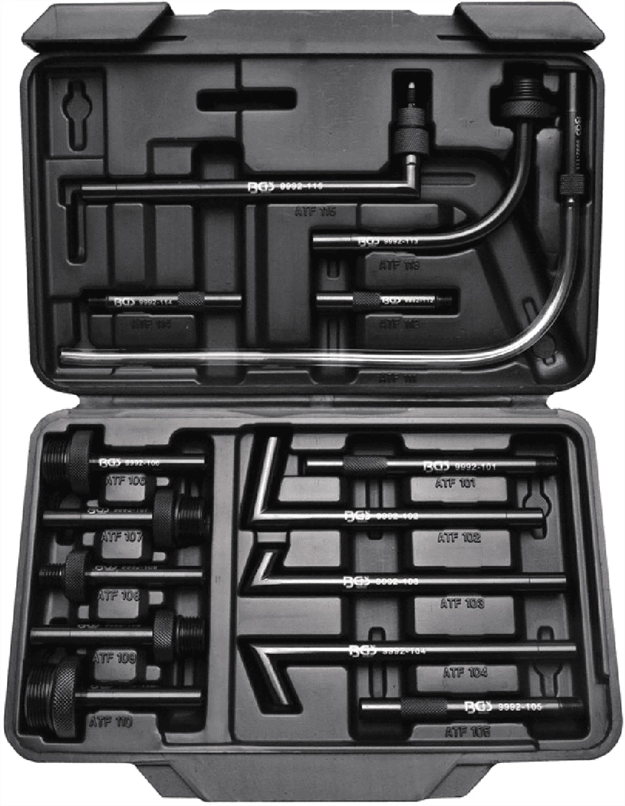 BGS Getriebe-Befülladapter-Satz | 15-tlg. – 9992-1 1 BGS Getriebe-Befülladapter-Satz | 15-tlg. – 9992-1