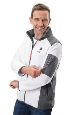 FLEX Akku Heizjacke Fleece TF White Men -Werkzeug Günstiges Geschäft 9Kx9YoJNjpm5Dm