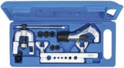 BGS Doppel-Bördelgerät Mit Rohrabschneider | 10-tlg. – 70221