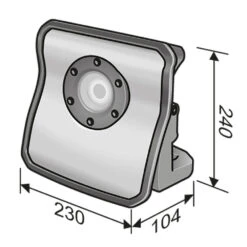 FLEX LED Akku Leuchte DWL 2500 3000lm 486.728 Mit Rollstativ 0,7 Bis 1,9m -Werkzeug Günstiges Geschäft DWL 2500 10 8 18 Abmessungen 485dd7cc37 1