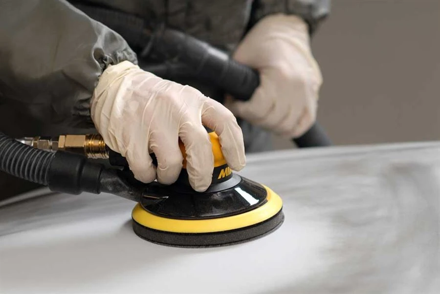 MIRKA Druckluft Exzenterschleifer ROS 650DB 150mm 5mm Hub 52L 8993200111 7 MIRKA Druckluft Exzenterschleifer ROS 650DB 150mm 5mm Hub 52L 8993200111 – Bild 7