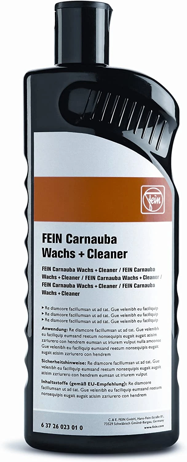 Fein Canaubawachs + Cleaner 500ml - 63726023010 1 Fein Canaubawachs + Cleaner 500ml - 63726023010